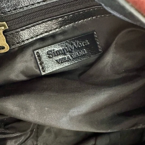 Simply Vera Vera Wang Brown Slouchy Hobo Bag - Picture 3 of 9